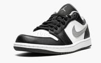 AIR JORDAN 1 LOW "BLACK WHITE GREY" thumb 3