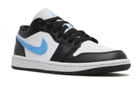 JORDAN 1 LOW "BLACK UNIVERSITY BLUE" thumb 2