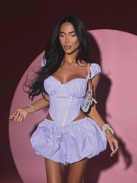 Set corset with Shorts (purple ) thumb 3