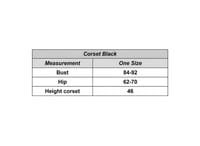 Corset Black thumb 4