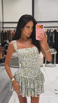 Dress Green Flowers thumb 1