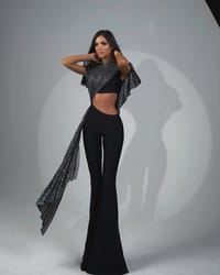Jumpsuit stone Black thumb 1