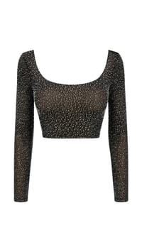 Long Sleeve Setka stone Black thumb 2