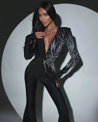 Jumpsuit Zebra Black thumb 3
