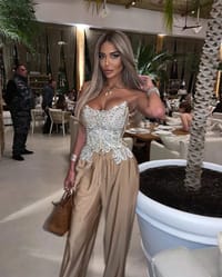 Corset with Stone Beige thumb 2