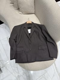 Jacket oversize dark purple thumb 2