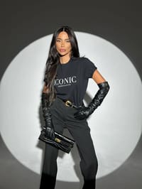 T-shirt iconic Black thumb 1