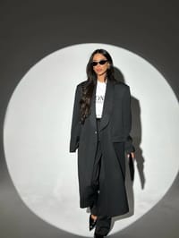 Black tailcoat Jacket thumb 1