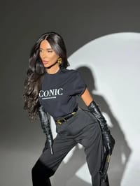 T-shirt iconic Black thumb 2