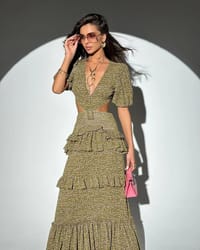 Dress Maxi Khaki thumb 2