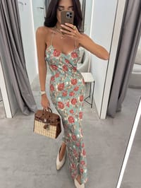 Dress with Rose Green thumb 1