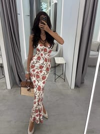 Dress with Rose White thumb 2