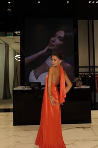 Dress Plain Orange thumb 3