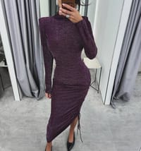 Dress Long Purple thumb 2