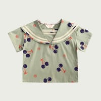 CHERRY ALL OVER WOVEN SAILOR SHIRT 1 thumb 2