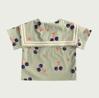 CHERRY ALL OVER WOVEN SAILOR SHIRT 1 thumb 3