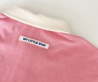 Terry collar T-shirts PINK thumb 3