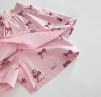 Ribbon key skirt pants PINK thumb 2