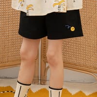 smile shorts black thumb 1