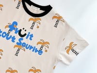 Smile T-shirts BEIGE thumb 3