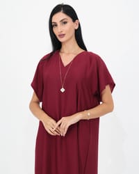 Red - Under Abaya Dress thumb 2