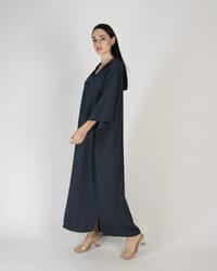 Dark Grey - Hoodie Dress thumb 3