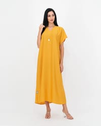 Mustard Yellow - Under Abaya Dress thumb 1