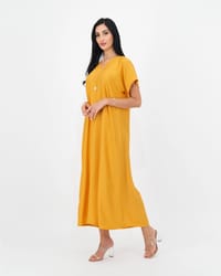 Mustard Yellow - Under Abaya Dress thumb 2