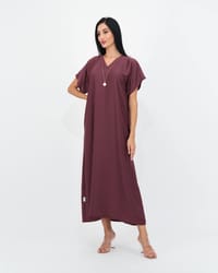 Plum - Under Abaya Dress thumb 1