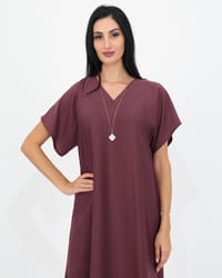 Plum - Under Abaya Dress thumb 2