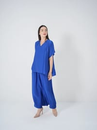Royal Blue - Under Abaya Pants set thumb 3