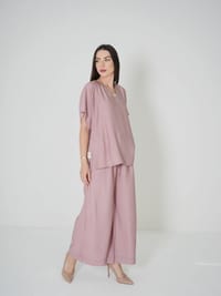 Dusty rose - Under Abaya Pants set thumb 3