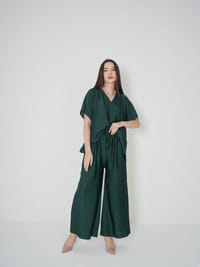 Dark green - Under Abaya Pants set thumb 3
