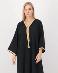 Black - Hoodie Kaftan thumb 4