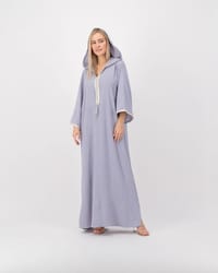 Light Grey - Hoodie Kaftan thumb 1