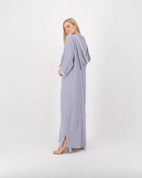 Light Grey - Hoodie Kaftan thumb 2