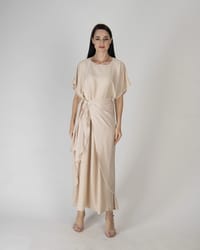 Nude - Under Abaya Wrap Skirt Set thumb 1