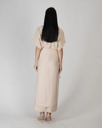 Nude - Under Abaya Wrap Skirt Set thumb 5