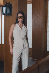 ivory-pinstripe-halter-vest thumb 11