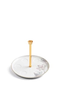Khuzama Collection Arabic Coffee Set - 7 pcs - Red & Gold thumb 2