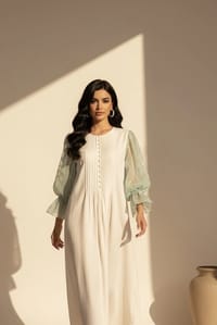 Lenin dress with chiffon thumb 3