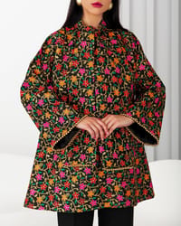 FLORAL JACKET/ BLACK thumb 5