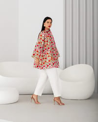 FLORAL JACKET/ OFFWHITE thumb 4
