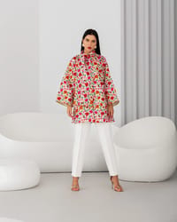 FLORAL JACKET/ OFFWHITE thumb 2