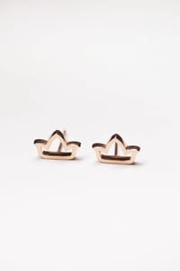 Lotus Petite Earrings thumb 1