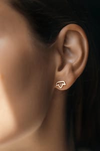 Lotus Petite Earrings thumb 2