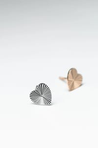I'Heart'You Heart Stud Earrings thumb 1