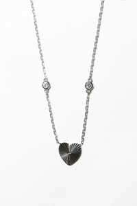 I'Heart'You Necklace with Diamonds thumb 1