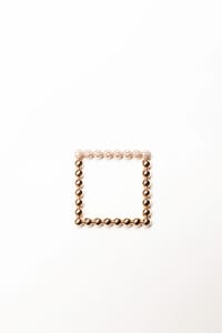 DROPS Square Ring in One Line Diamonds thumb 2