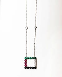 UAE Flag Long Necklace thumb 1